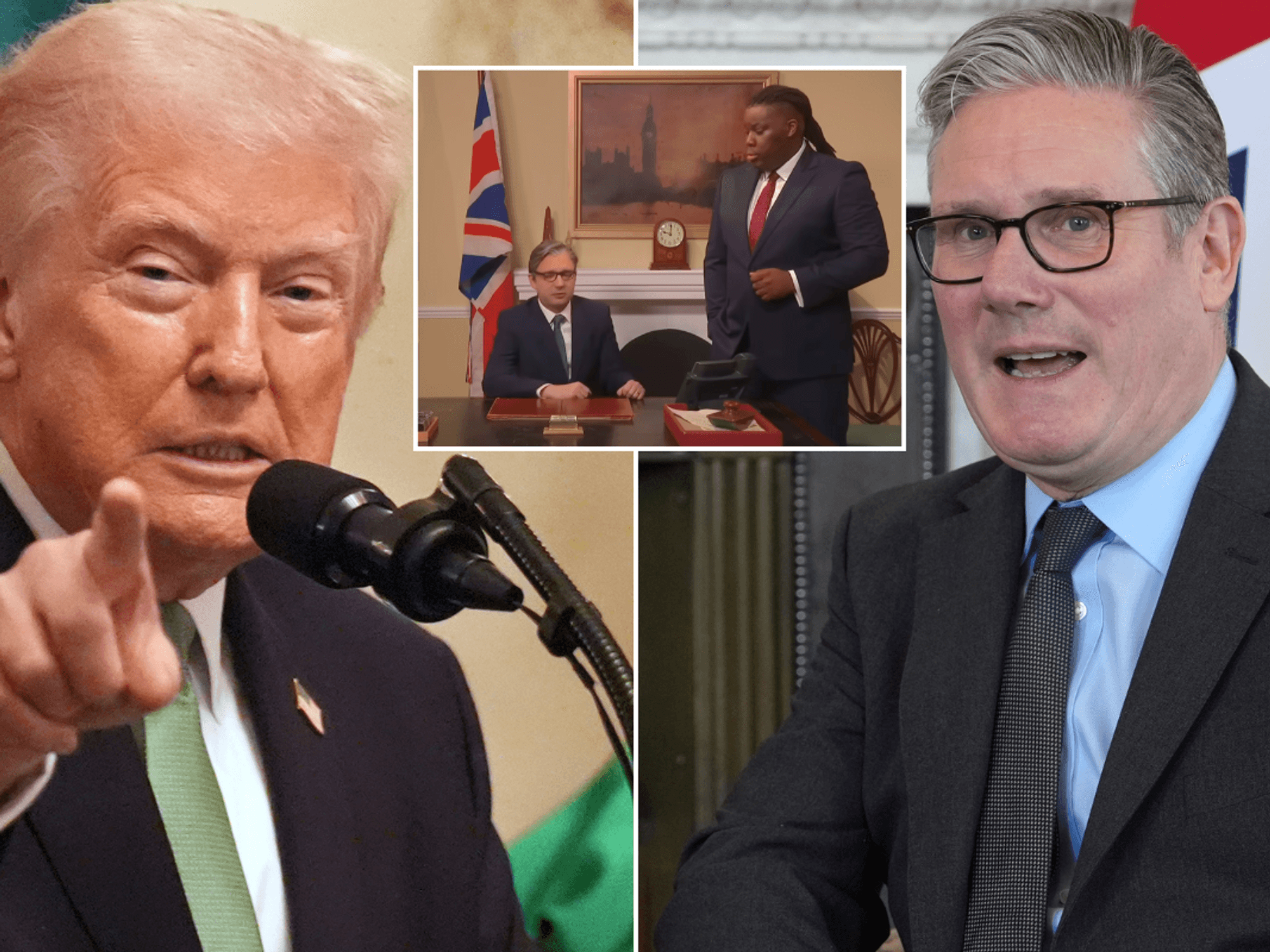 Donald Trump adds to Keir Starmer humiliation as US President reacts to SNL UK skit mocking prime...