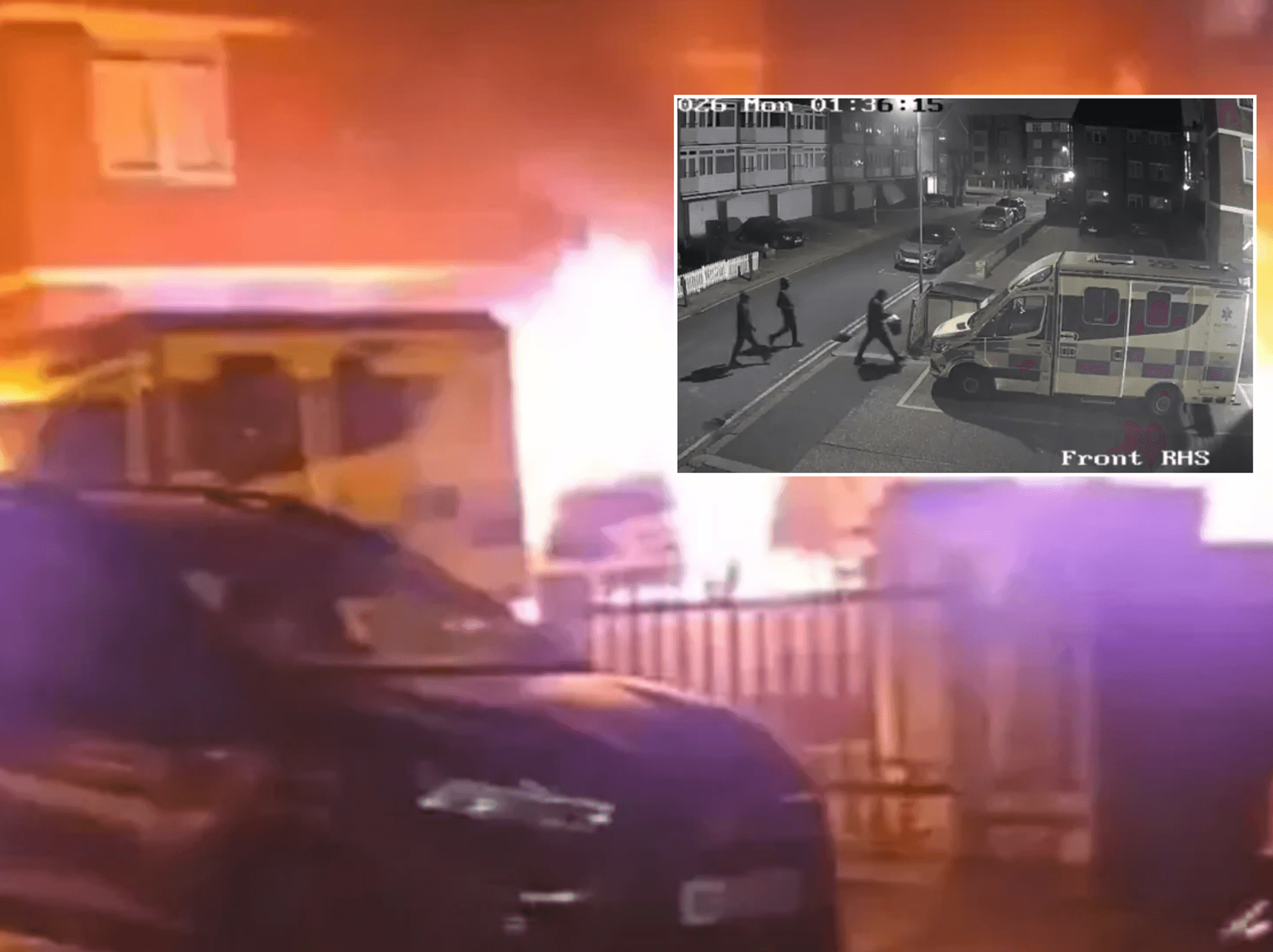 Iran-linked group claims responsibility for arson attack on Jewish emergency vehicles in London