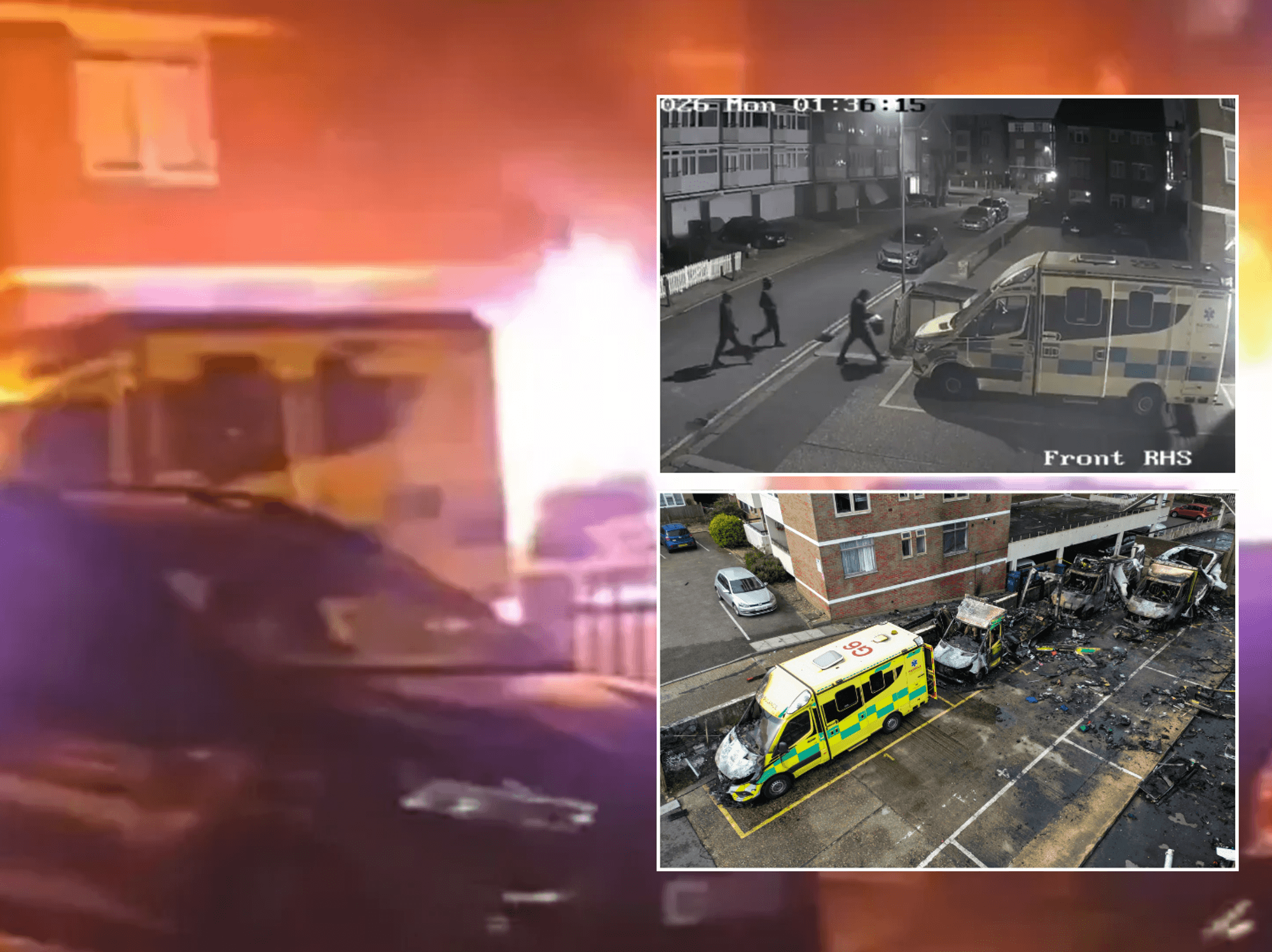 Iran-linked group claims responsibility for arson attack on Jewish emergency vehicles in London