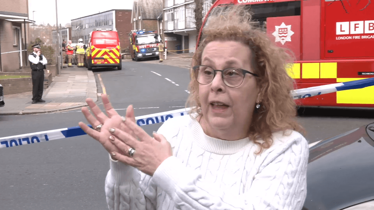 WATCH: Eyewitness of Golders Green arson attack tells GB News she was 'terrified' after hearing 'four bangs'