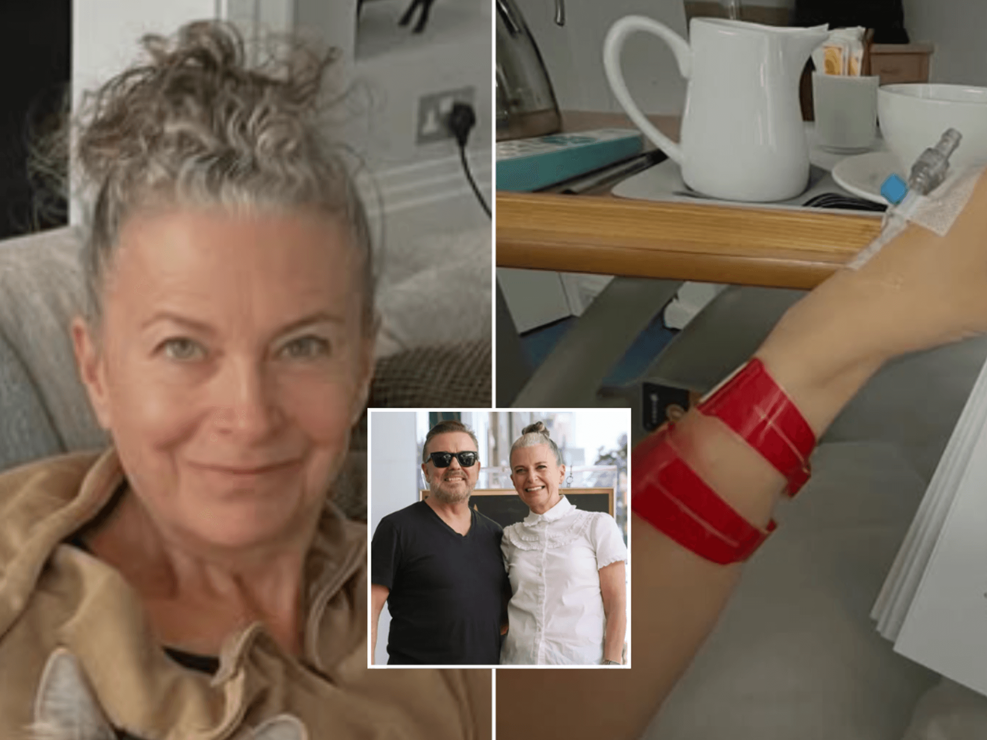 Ricky Gervais’ partner shares rare health update after breast cancer operation: ‘Big day!’