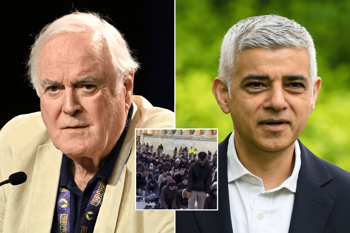 John Cleese hits out at 'silly little man' Sadiq Khan over Trafalgar Square iftar defence