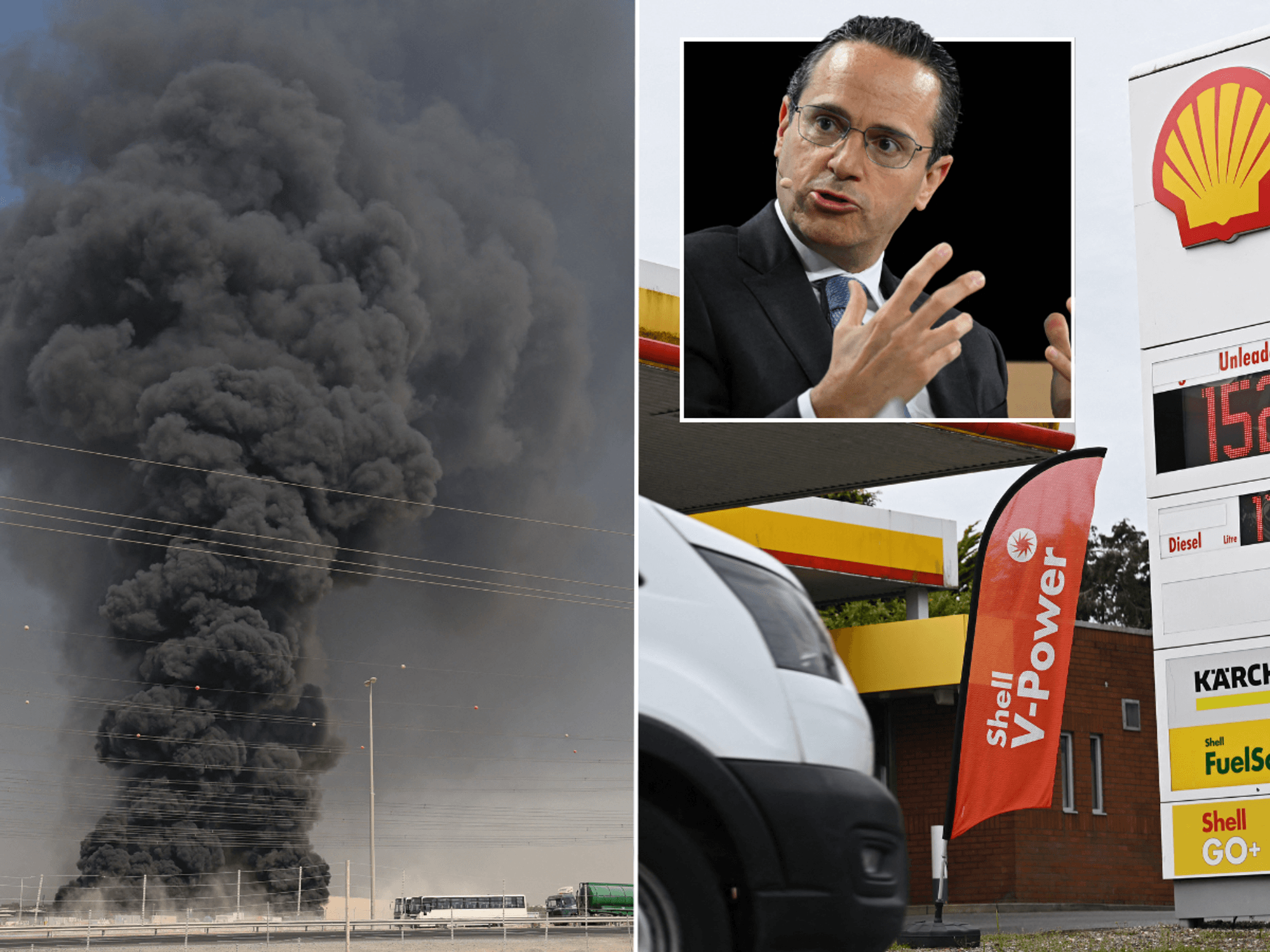 Shell boss sets date Britain could face fuel shortages as ominous 'ripple effect' spreads from Mi...