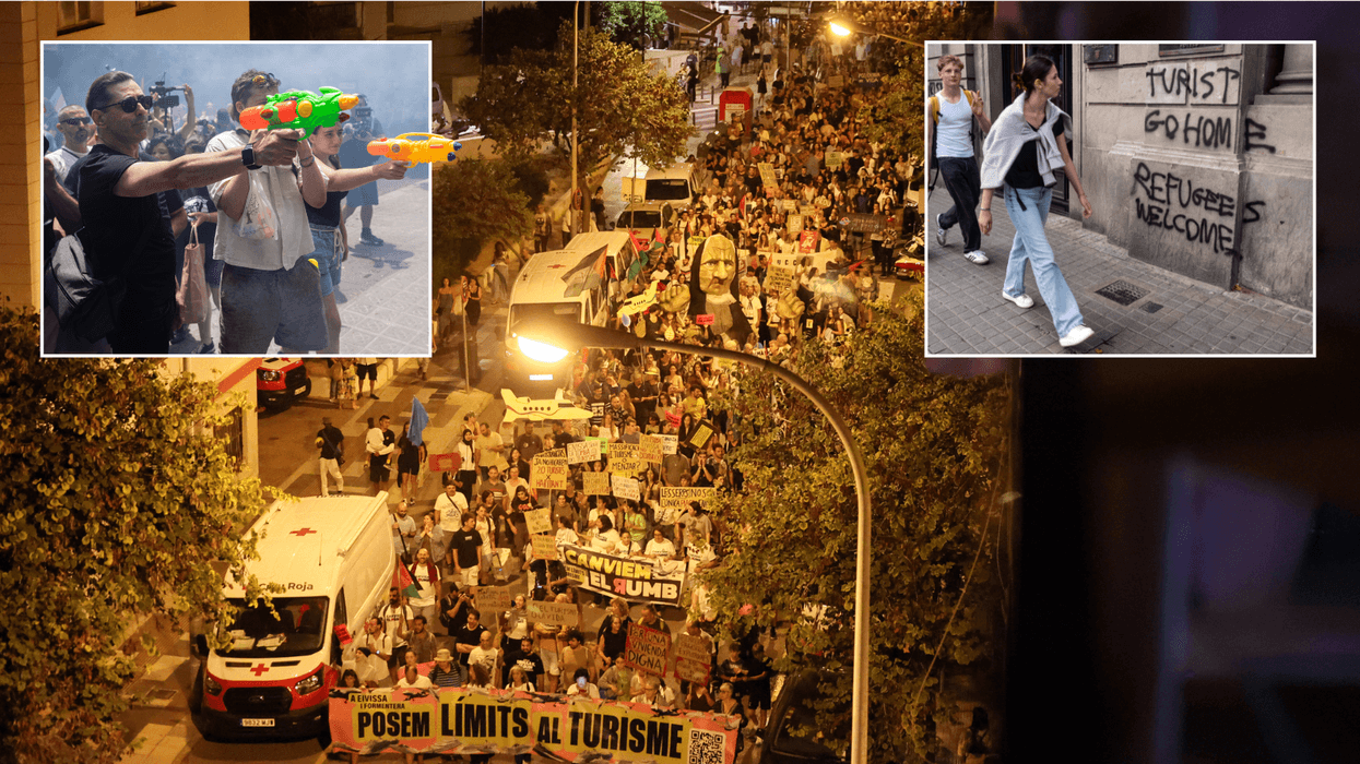 'Expect hostility' - Anti-tourist protesters threaten Britons with ANOTHER summer of fury in chilling new warning to GB News