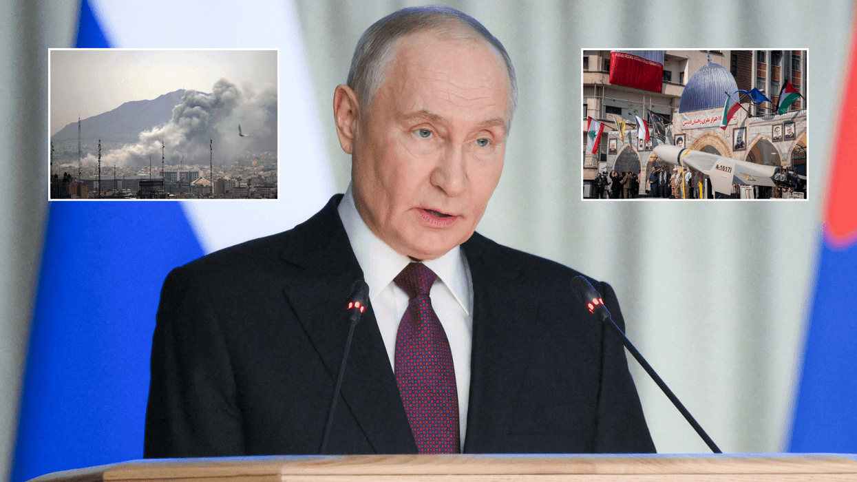 Vladimir Putin risks direct conflict with American troops as Russia sends barrage of drones to Iran