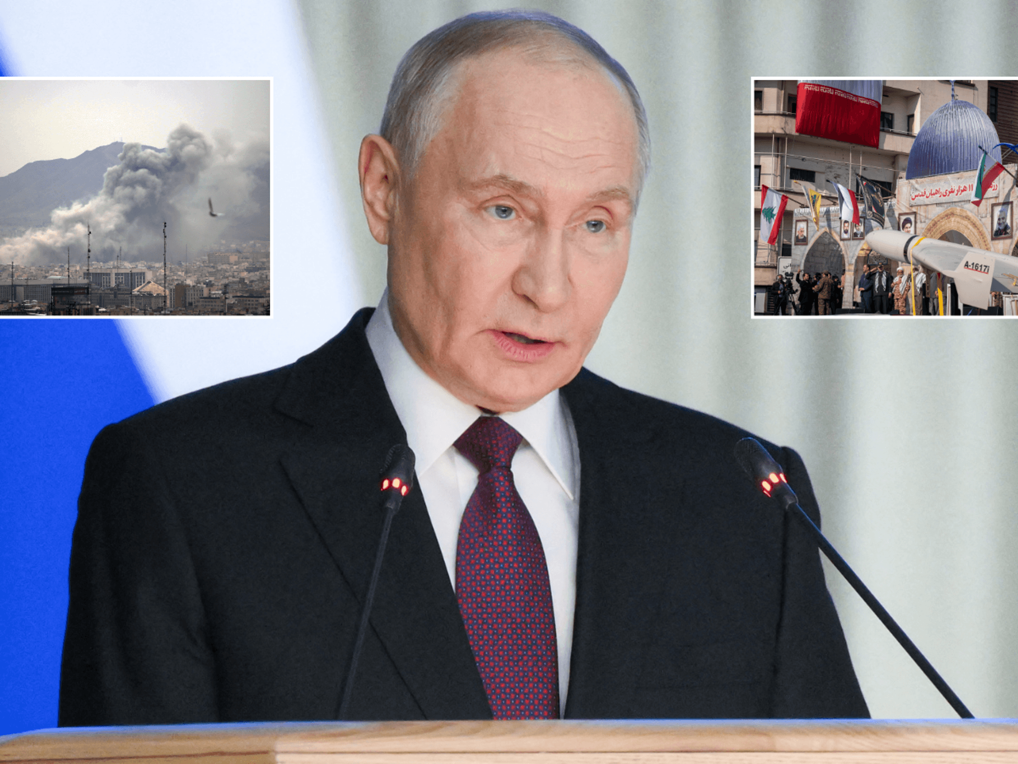 Vladimir Putin risks direct conflict with American troops as Russia sends barrage of drones to Iran