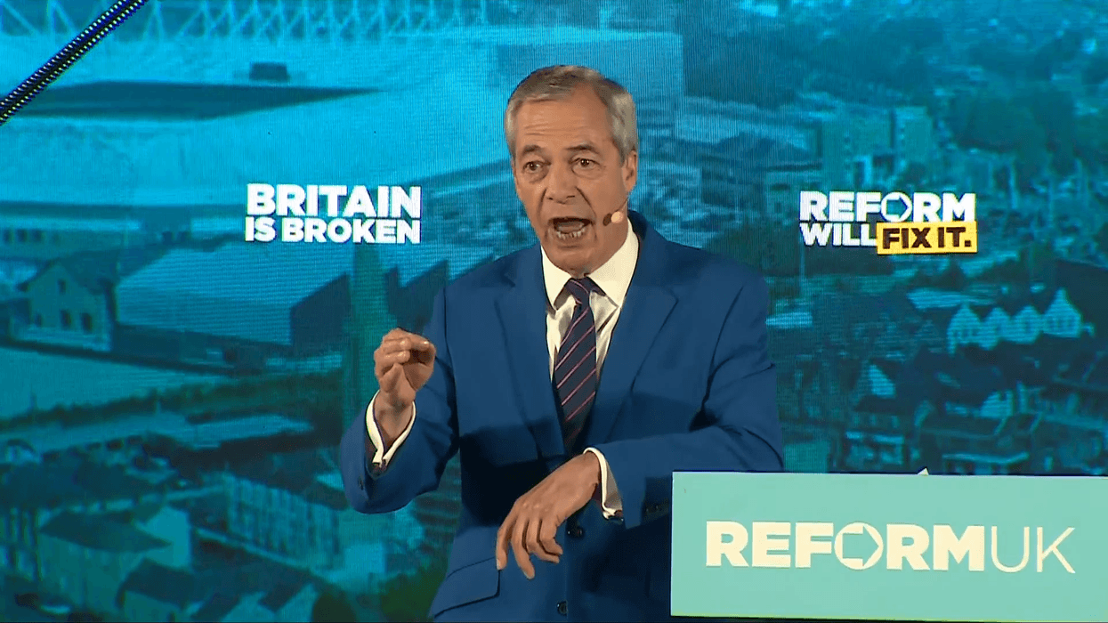Nigel Farage launches Reform UK's local election campaign: 'A referendum on Keir Starmer's premiership!'
