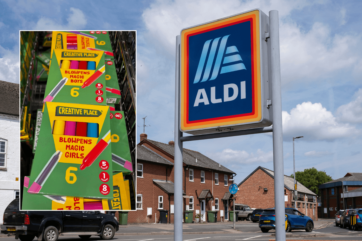 Aldi customers fume after supermarket giants 'hit a nerve' with gendered pens
