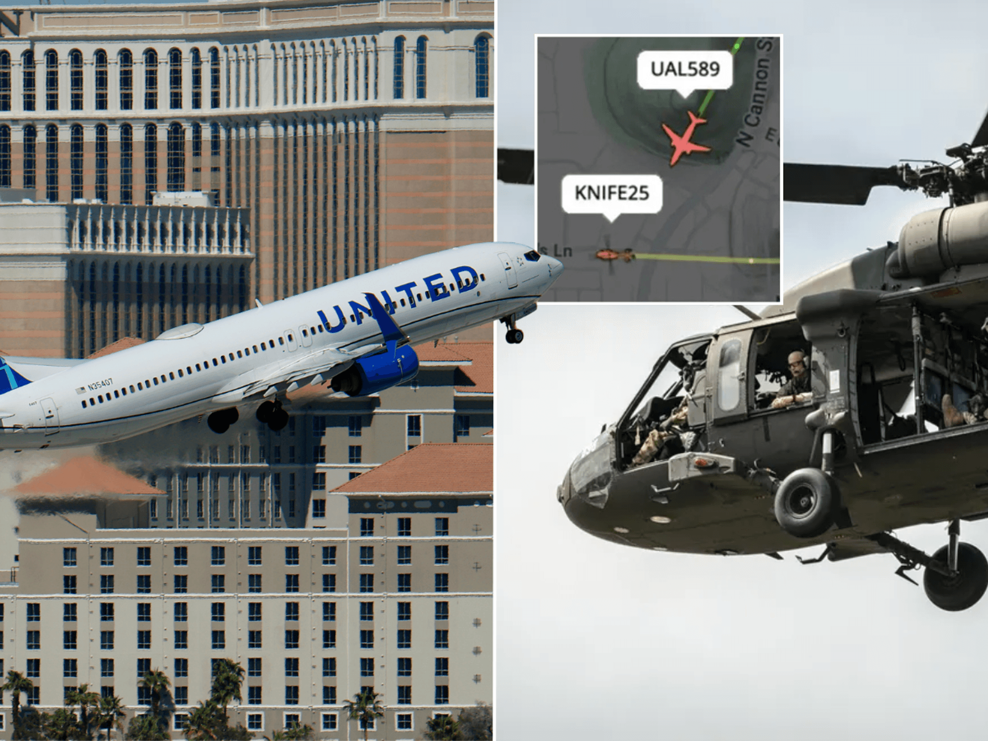 Boeing jumbo jet almost smashes into US military helicopter in yet another terrifying near-miss