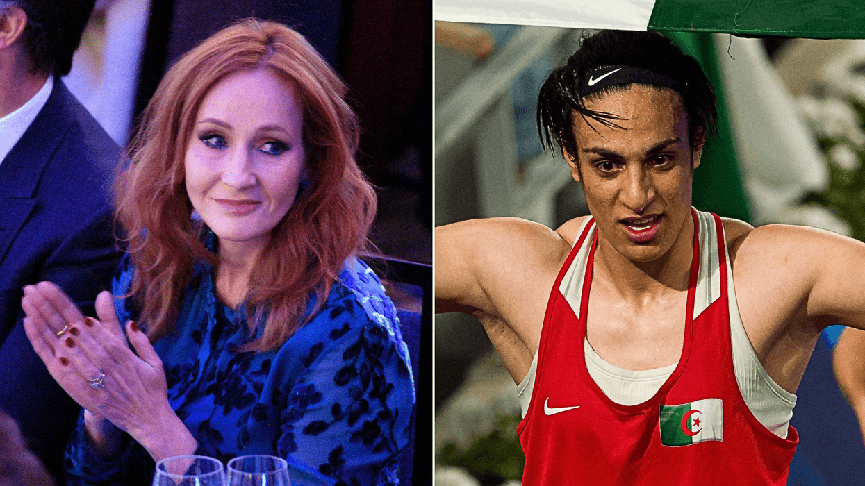 JK Rowling declares victory as Olympics bans trans athletes - and swipes at boxer Imane Khelif