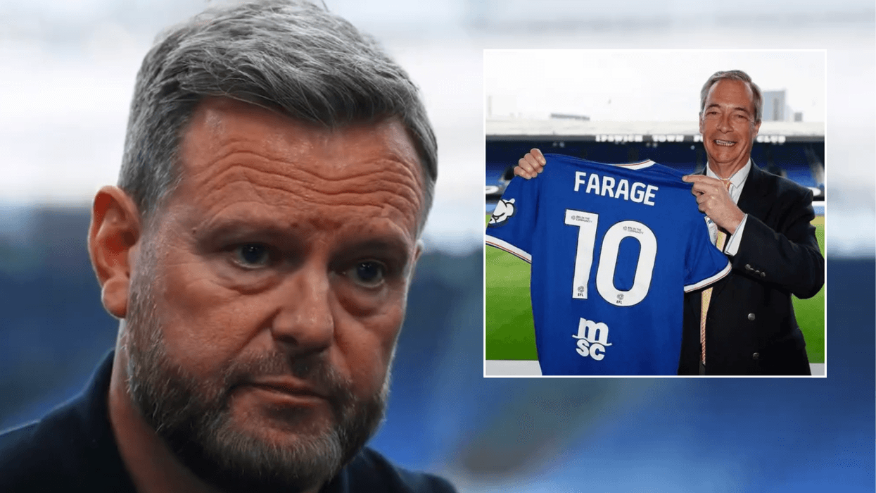 Ipswich boss apologises for‘ harm’ caused over Nigel Farage's visit to Championship side's stadium