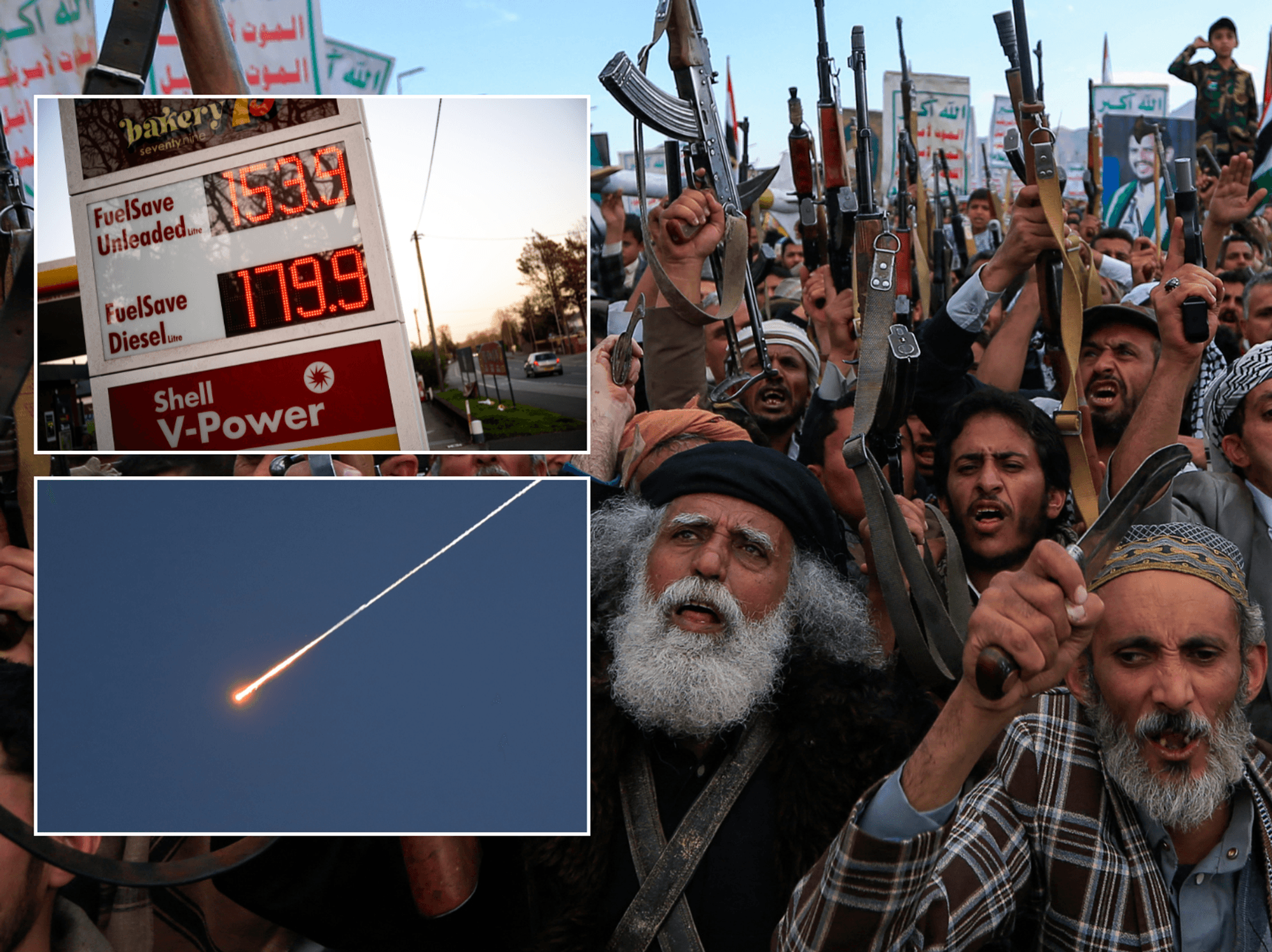 Houthis enter Iran war and launch missiles against Israel as Britons warned of FURTHER oil price rises