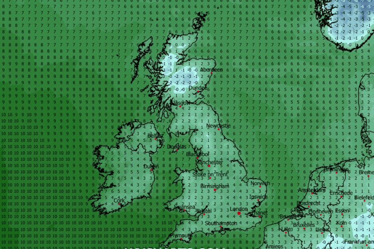 UK weather: Hail and hill snow could hit parts of Britain today as temperatures set to plunge to as low as -3C tomorrow