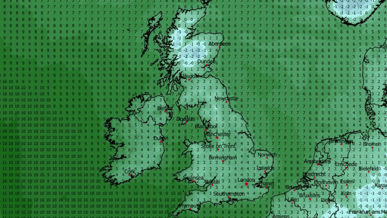 UK weather: Hail and hill snow could hit parts of Britain today as temperatures set to plunge to as low as -3C tomorrow