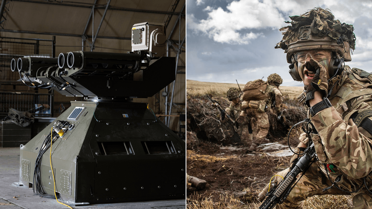RAF Regiment gunners blasting Iranian drones become 'aces' for first time in unit’s history