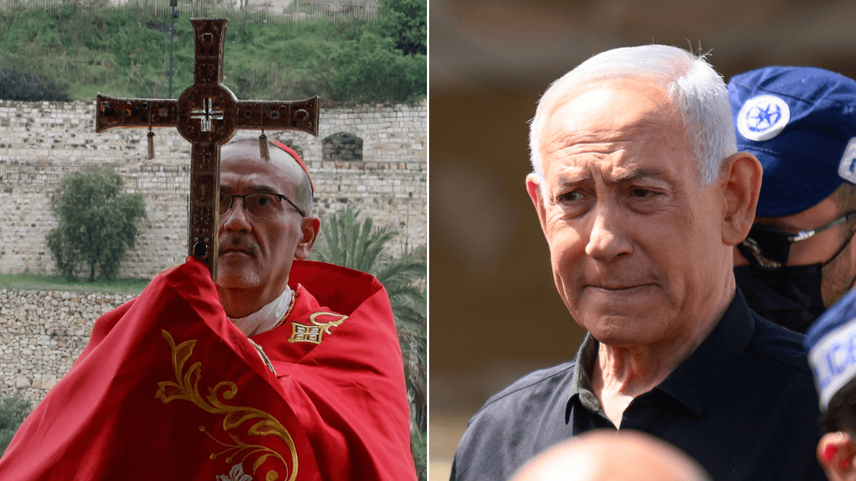 Italian cardinal WILL be allowed into sacred Christian site after Benjamin Netanyahu intervenes
