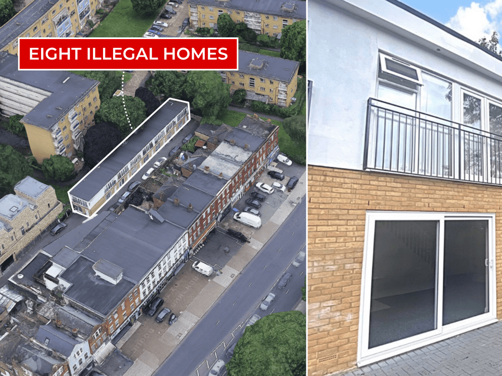 Unsuspecting families risk being turfed out of homes after council reveals they were illegally built