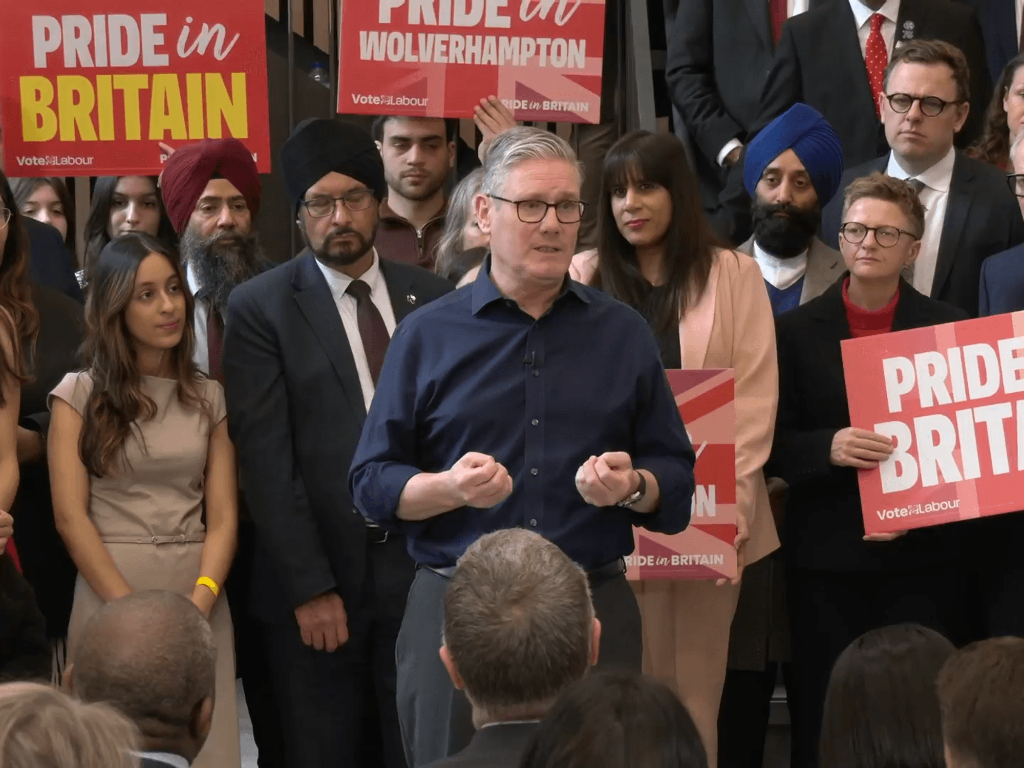WATCH: Keir Starmer launches Labour's local elections campaign