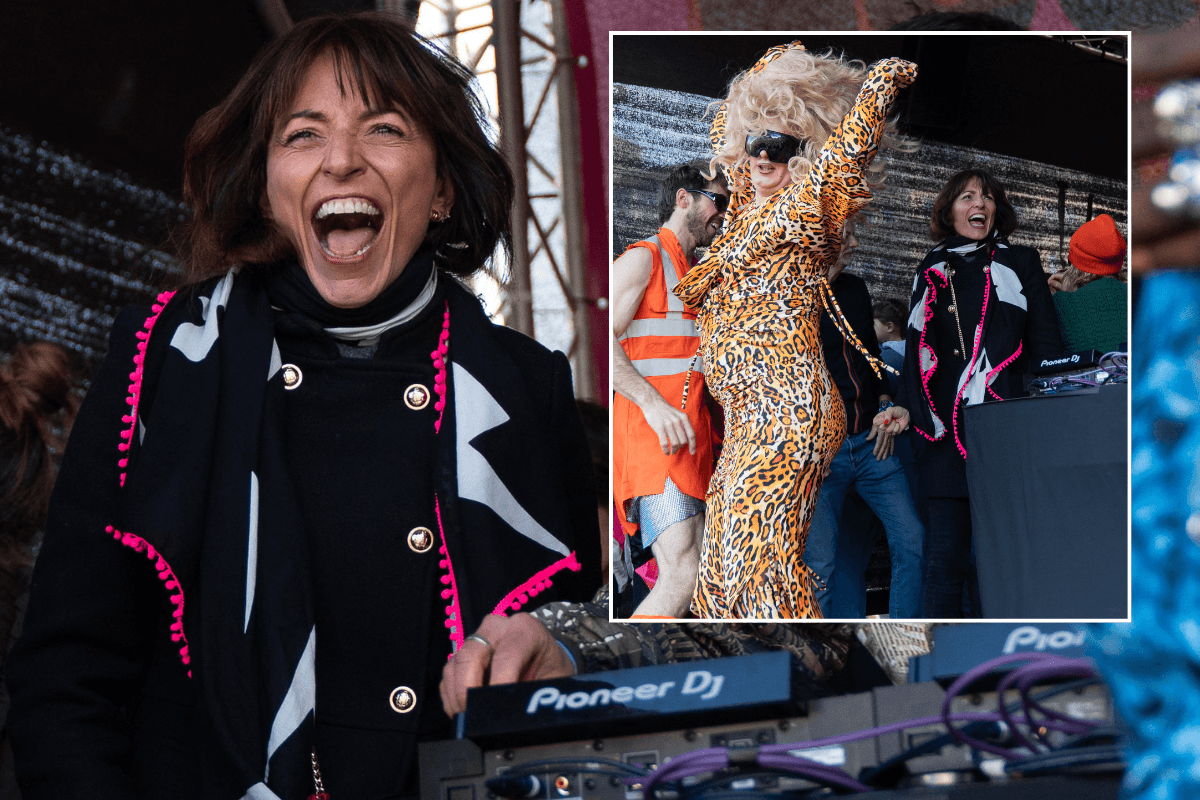Davina McCall sparks uproar as she's pictured at 'anti far-right' march in London: 'Performative NONSENSE!'