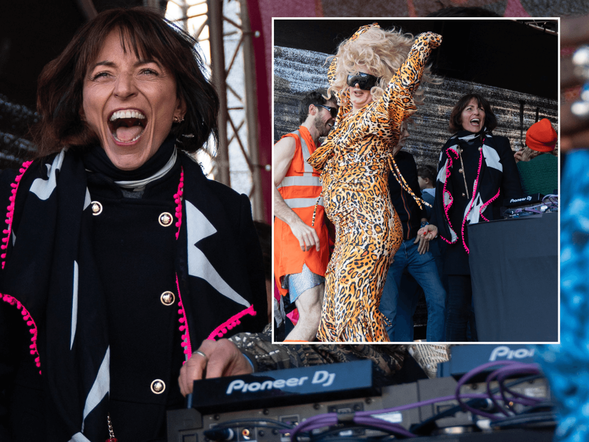 Davina McCall sparks uproar as she's pictured at 'anti far-right' march in London: 'Performative ...