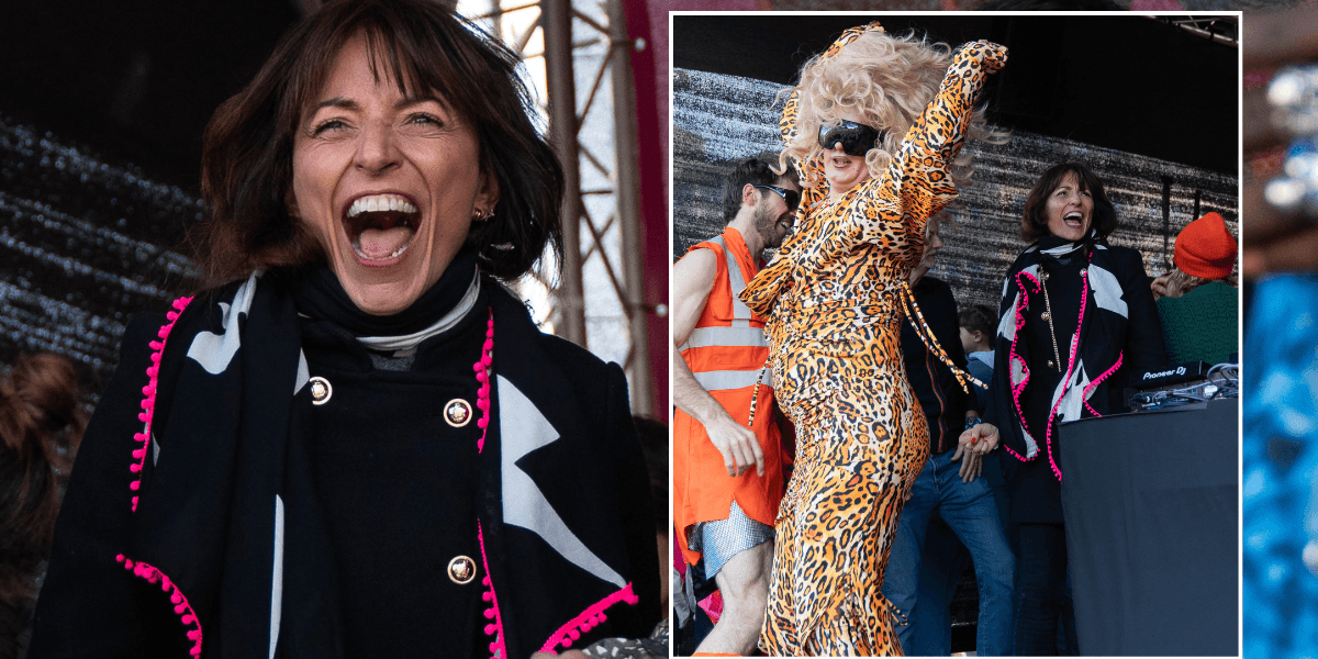 Davina McCall sparks uproar as she’s pictured at ‘anti far-right’ march in London: ‘Performative NONSENSE!’ Davina McCall sparks uproar as she’s pictured at ‘anti far-right’ march in London: ‘Performative NONSENSE!’