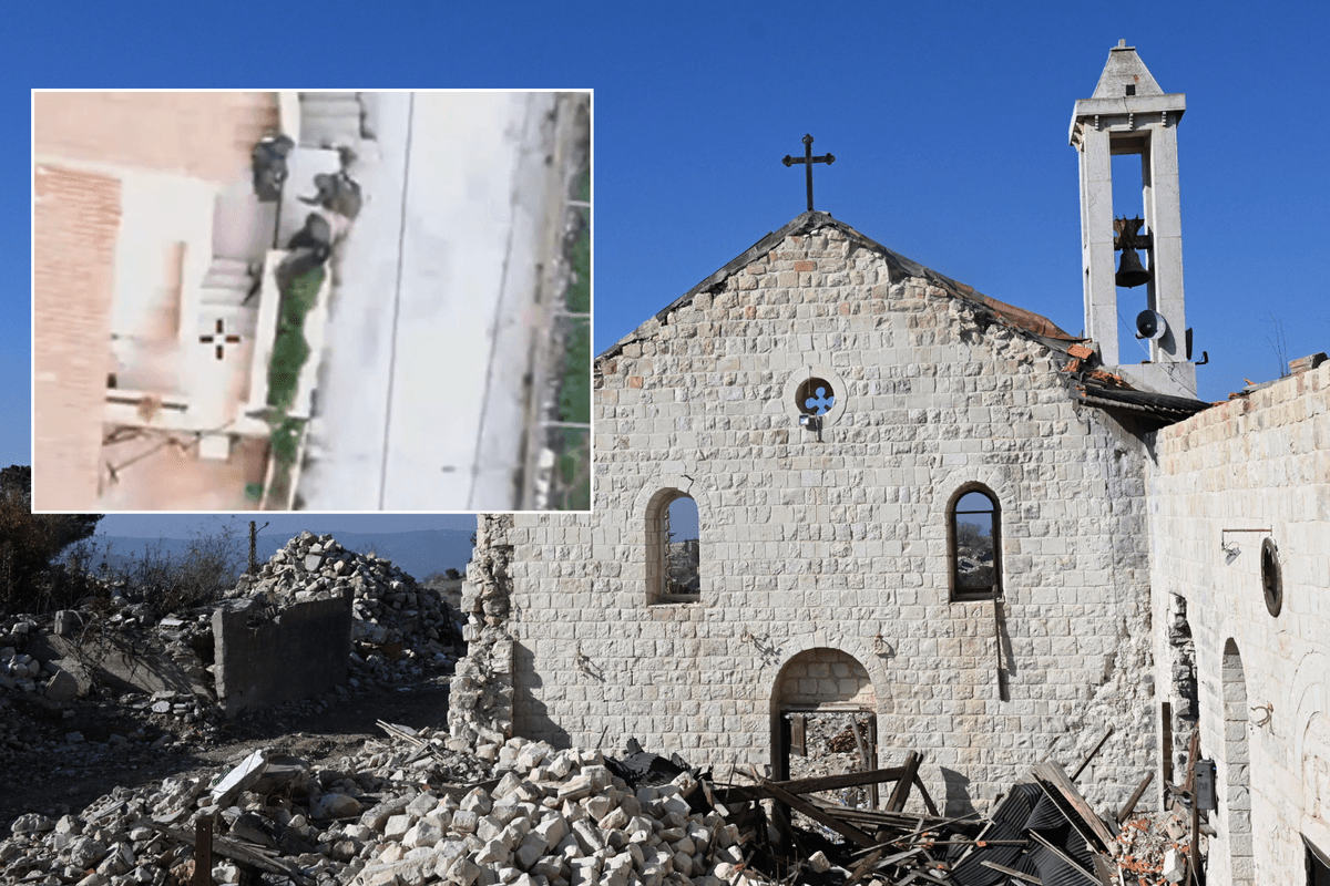 Hezbollah accused of using Christian village as 'human shield' with site used to launch rockets against Israel