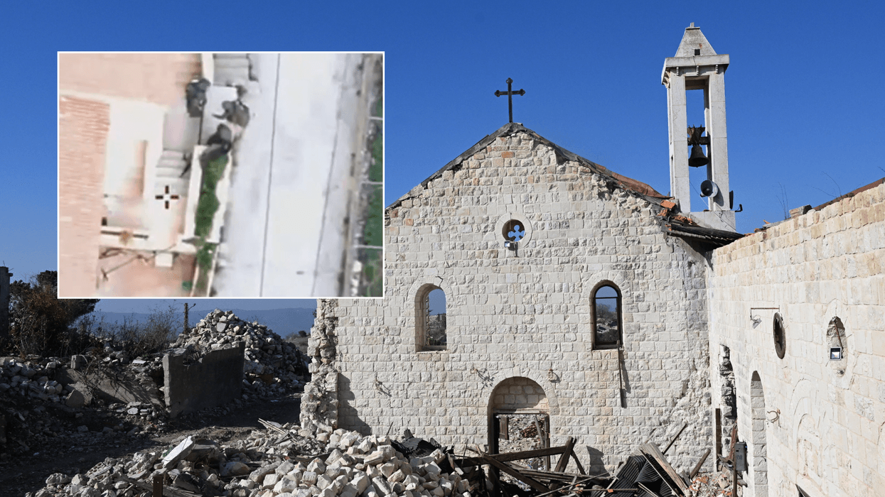 Hezbollah accused of using Christian village as 'human shield' with site used to launch rockets against Israel