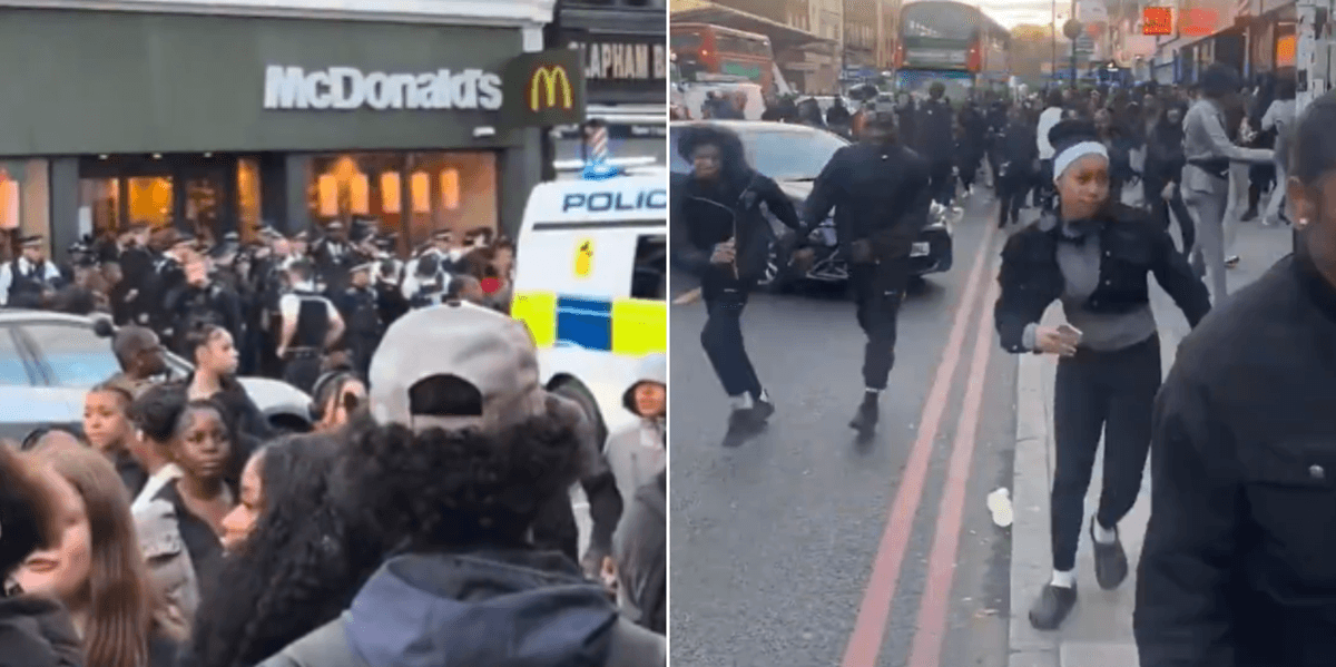 Six teenagers now arrested after mob of unruly London youths run riot Six teenagers now arrested after mob of unruly London youths run riot