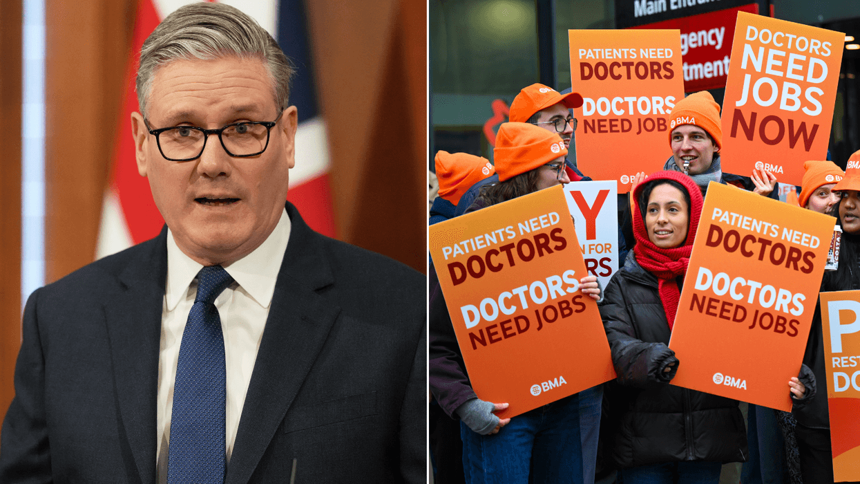 'Reckless' junior doctors defy Keir Starmer and confirm strikes WILL go ahead
