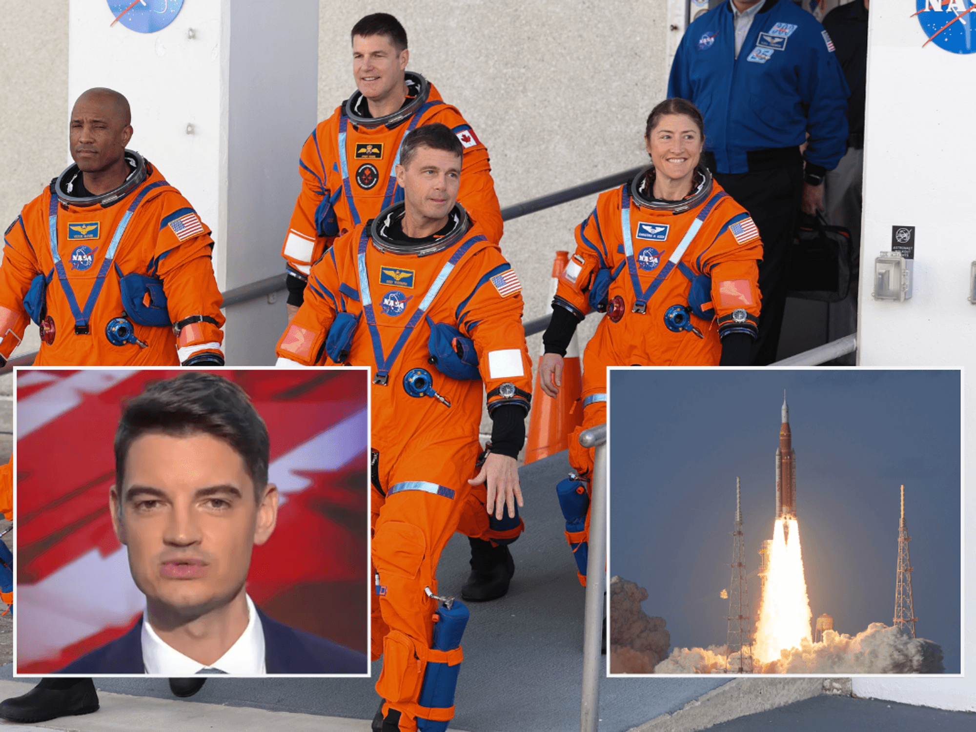 Ben Leo blasts news reporter over ‘all white men’ complaint ahead of Nasa Artemis II launch: 'Put...