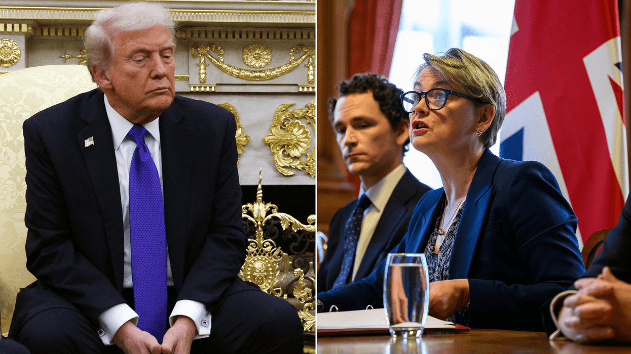 Yvette Cooper refuses to say if US is an ally to Britain just days after Donald Trump warned 'we won't be there for you'
