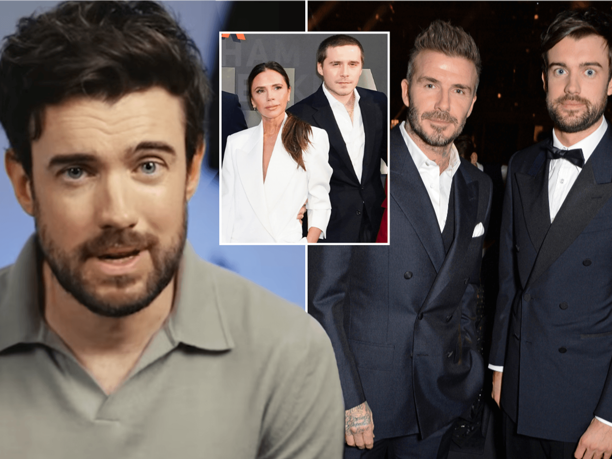 Jack Whitehall risks wrath of pal David Beckham as he makes savage Victoria-Brooklyn wedding dance jibe