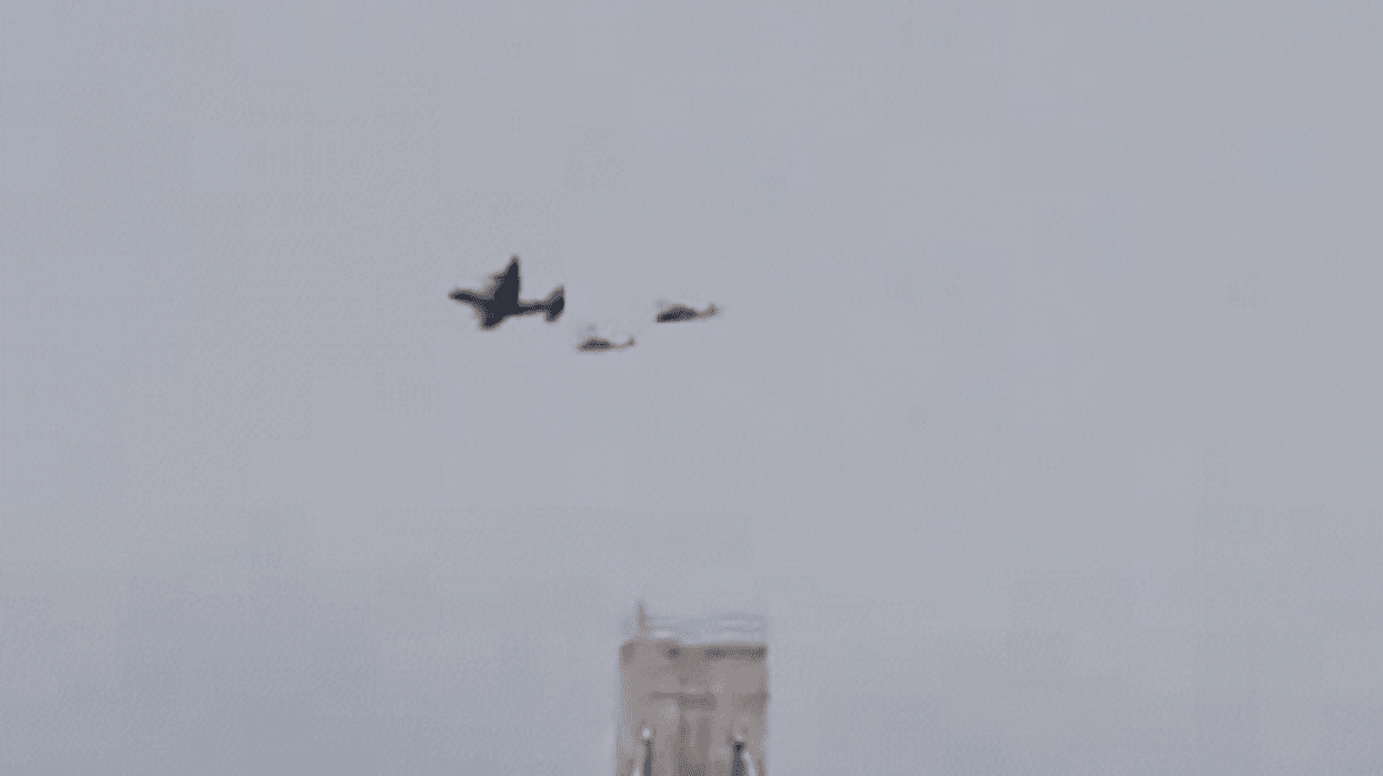 US pilot rescued after Iran shoots down fighter jet as urgent search for second serviceman still underway