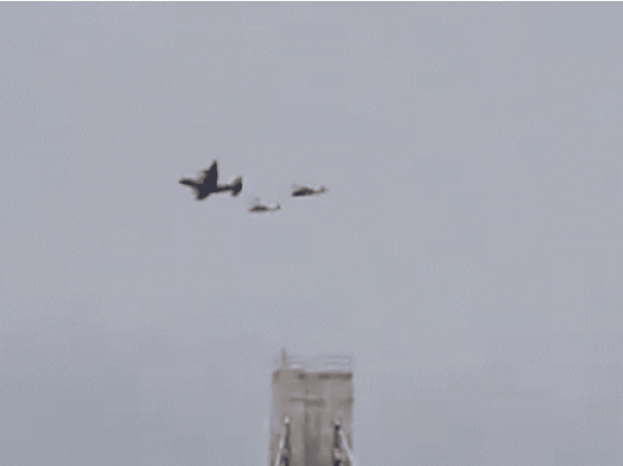 US pilot rescued after Iran shoots down fighter jet as urgent search for second serviceman still underway