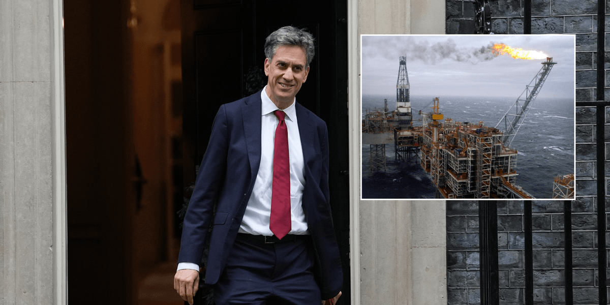 Ed Miliband plans to block North Sea oil drilling despite impending fuel shortages as prices skyrocket Ed Miliband plans to block North Sea oil drilling despite impending fuel shortages as prices skyrocket