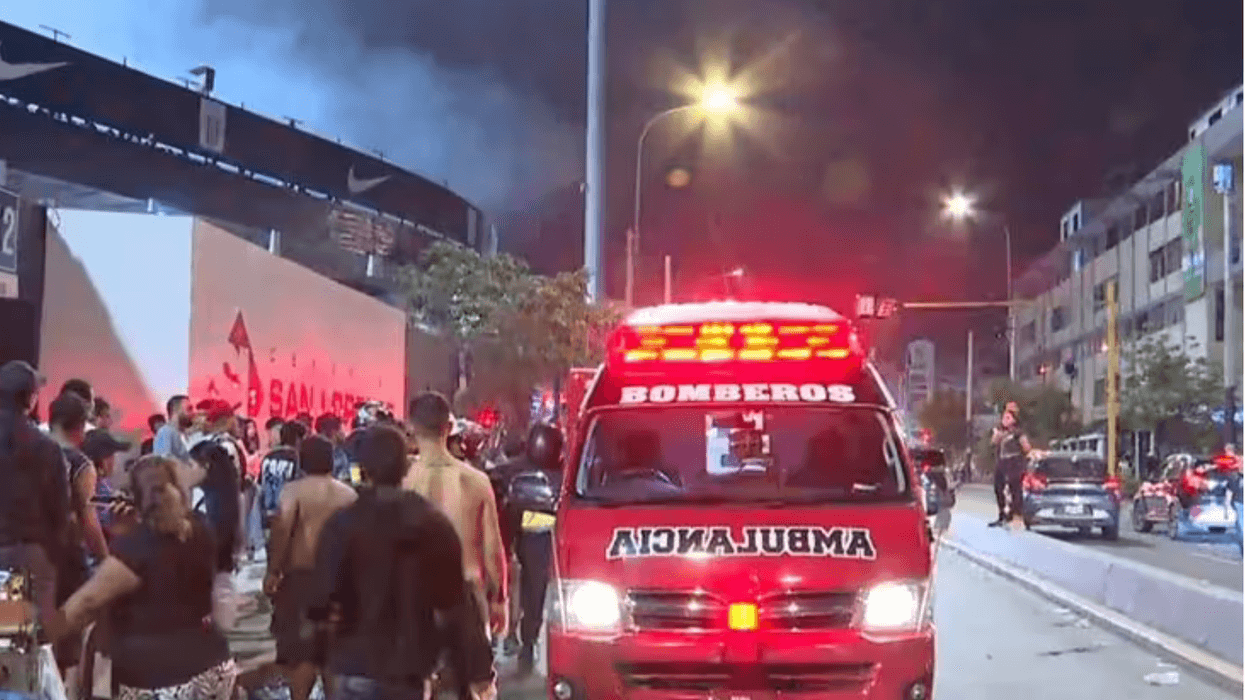 One dead and at least 60 injured after ‘structural collapse’ at Peruvian football stadium