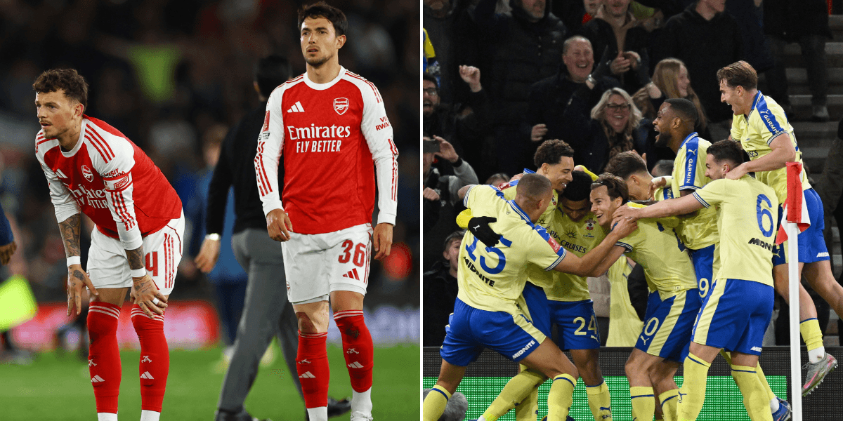 Arsenal crash out of FA Cup in Southampton defeat as season in danger of capitulating Arsenal crash out of FA Cup in Southampton defeat as season in danger of capitulating