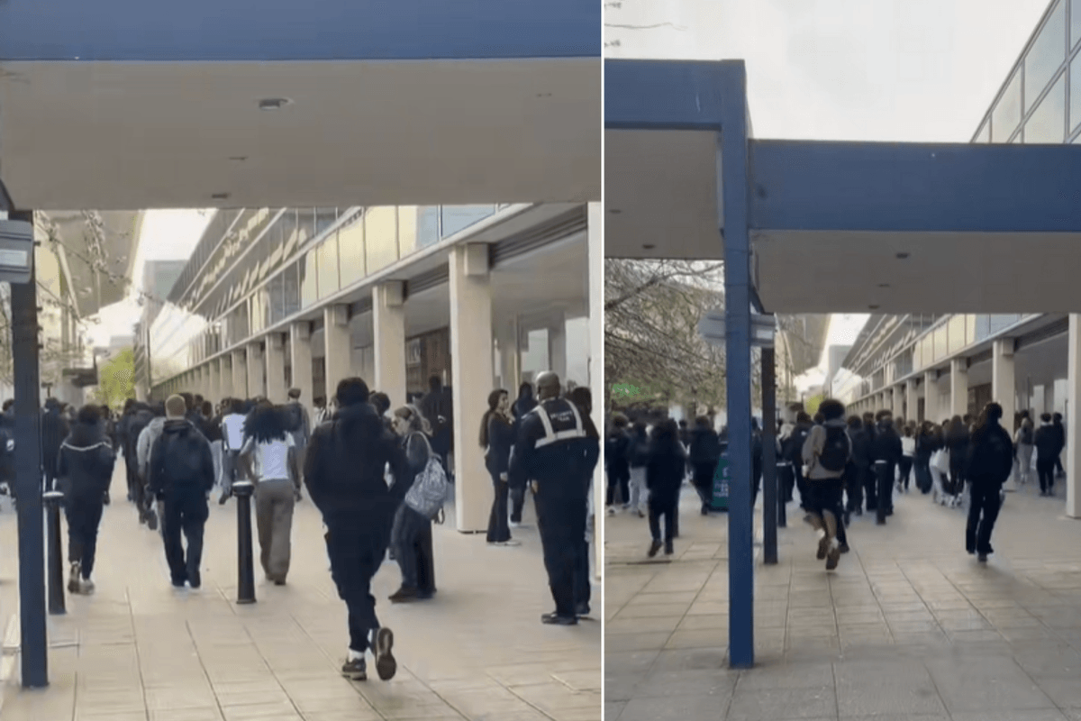 Hundreds of balaclava-clad youths descend on Milton Keynes in echo of Clapham chaos