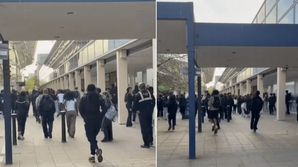 Hundreds of balaclava-clad youths descend on Milton Keynes in echo of Clapham chaos