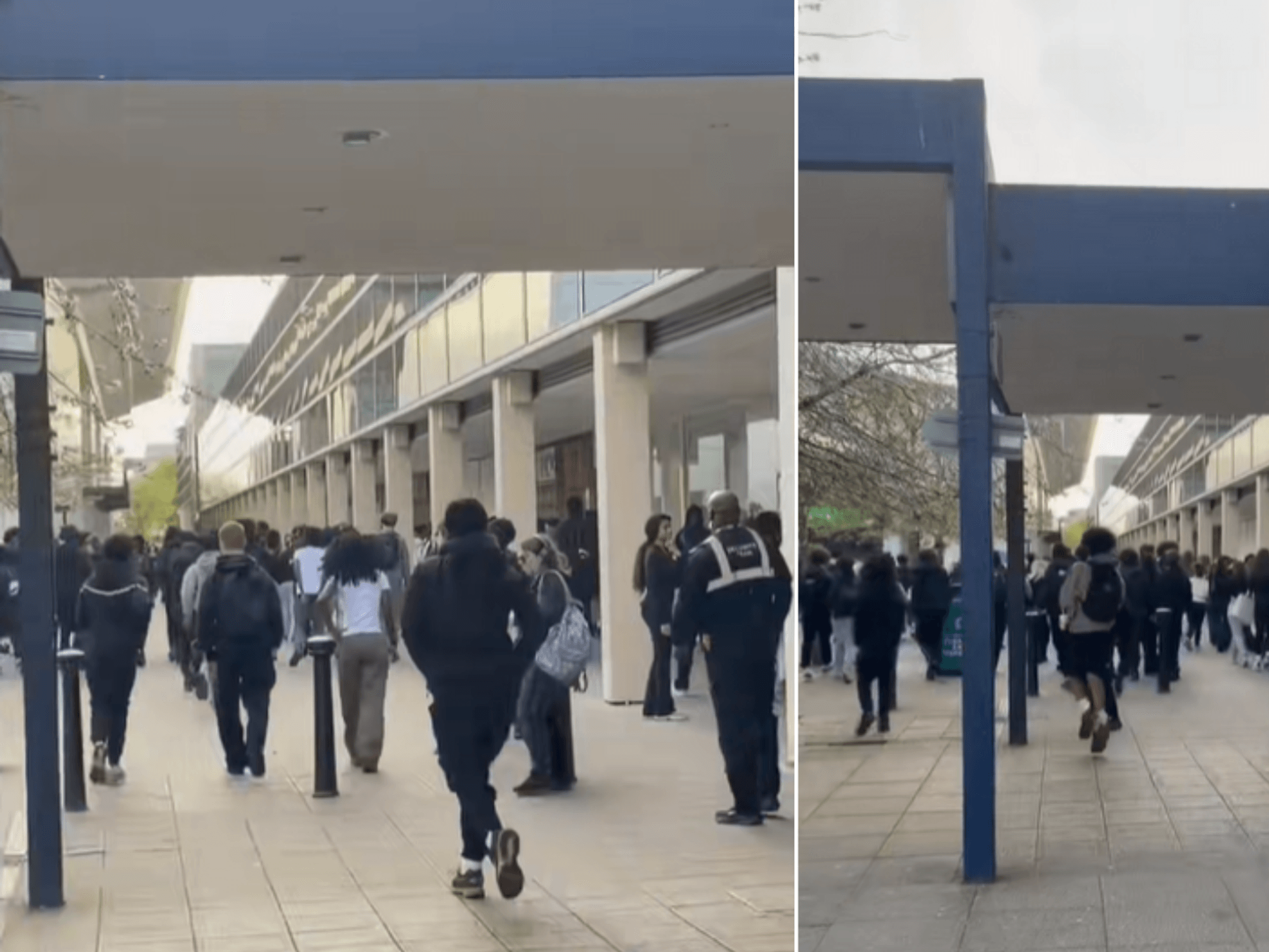 Hundreds of balaclava-clad youths descend on Milton Keynes in echo of Clapham chaos
