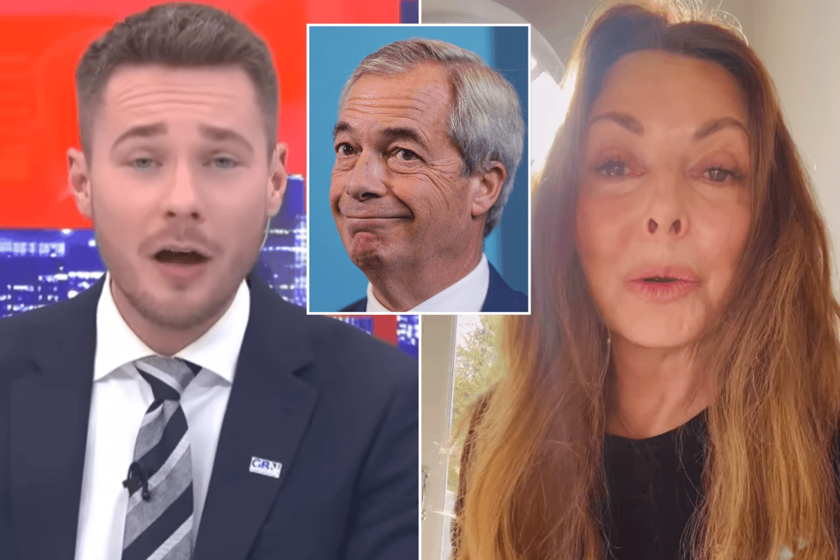 Carol Vorderman accused of 'unhealthy' Nigel Farage obsession as Al...