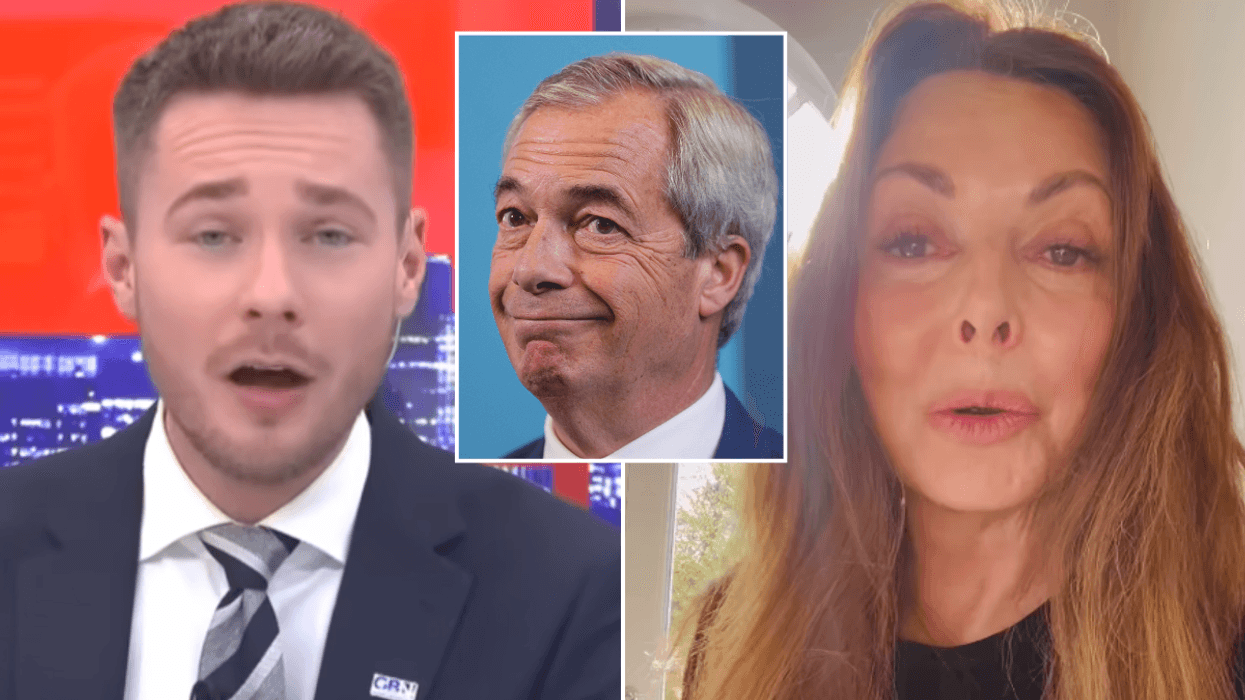 Carol Vorderman accused of 'unhealthy' Nigel Farage obsession as Alex Armstrong leads fury to 'hostile' Easter message
