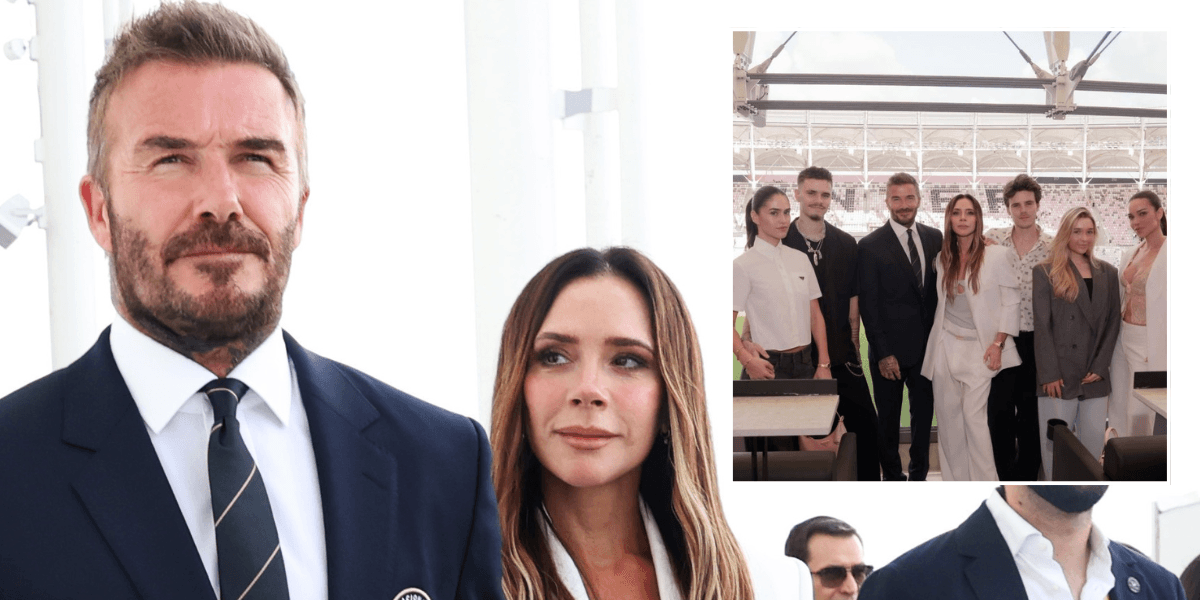 Victoria Beckham pens gushing tribute to David as family join parents at latest milestone event without Brooklyn Victoria Beckham pens gushing tribute to David as family join parents at latest milestone event without Brooklyn