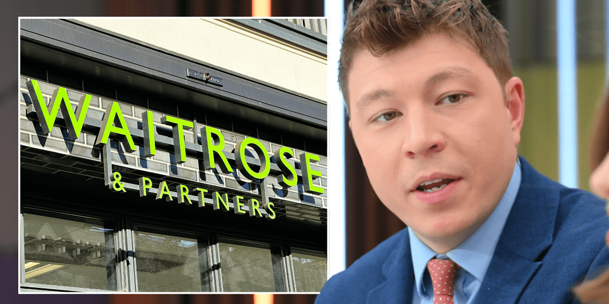 Patrick Christys blasts ‘disgraceful’ Waitrose over sacking of worker who stopped shoplifter stealing Easter Eggs Patrick Christys blasts ‘disgraceful’ Waitrose over sacking of worker who stopped shoplifter stealing Easter Eggs