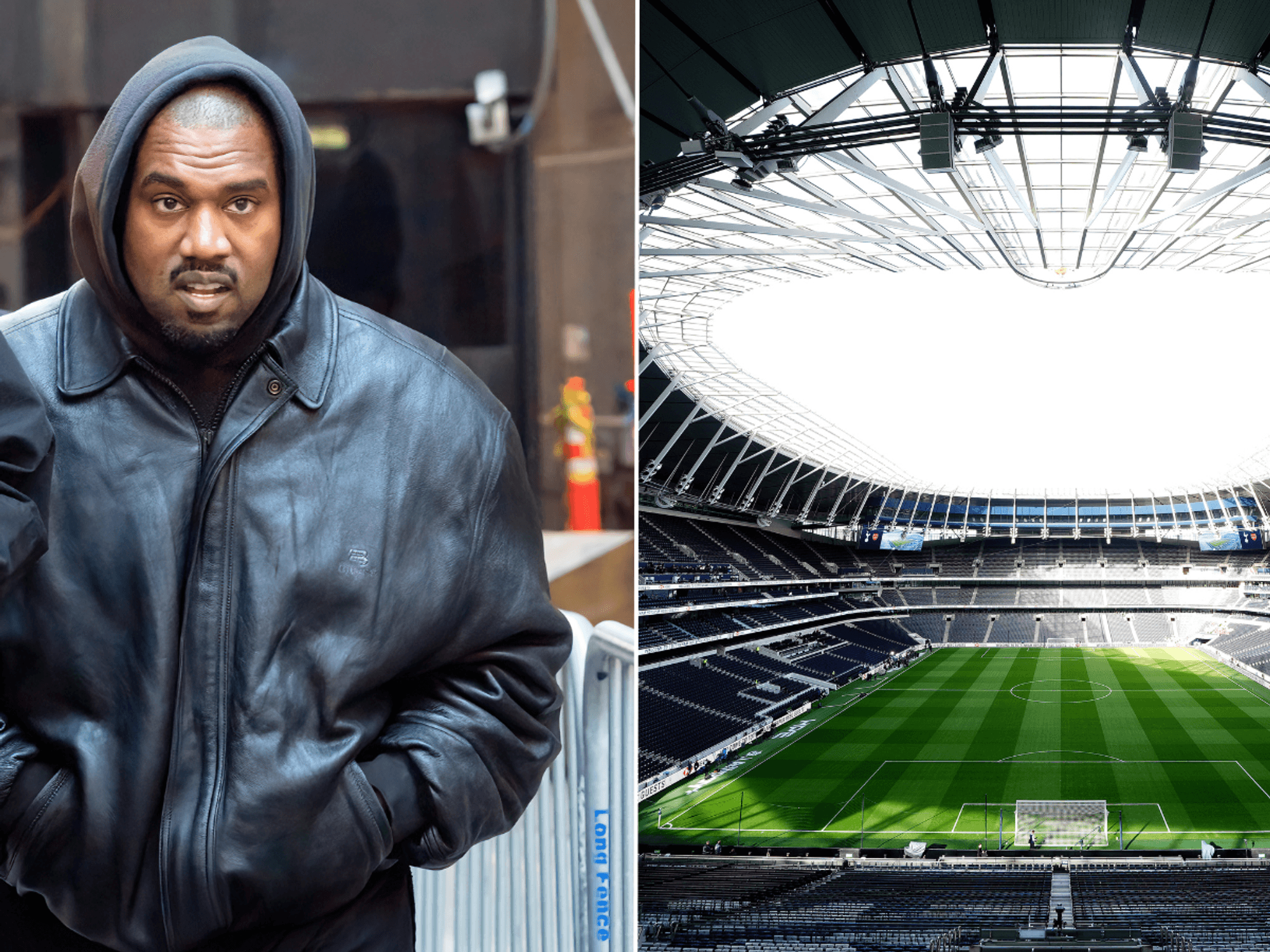 Kanye West 'barred from performing at Tottenham's stadium over Spurs links to local Jewish community'