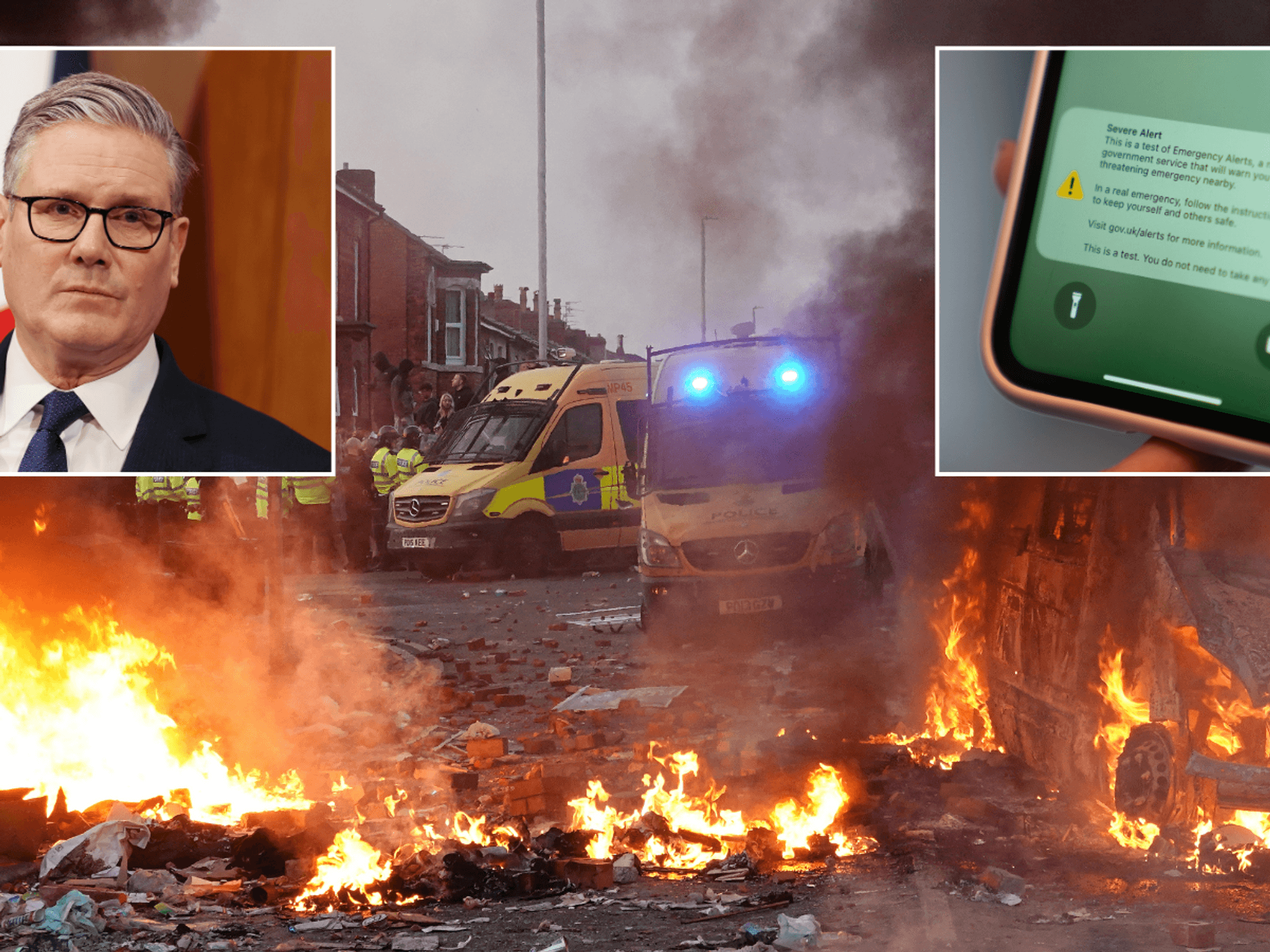 Labour caught planning emergency alerts to warn Britons of 'danger to life' during summer unrest