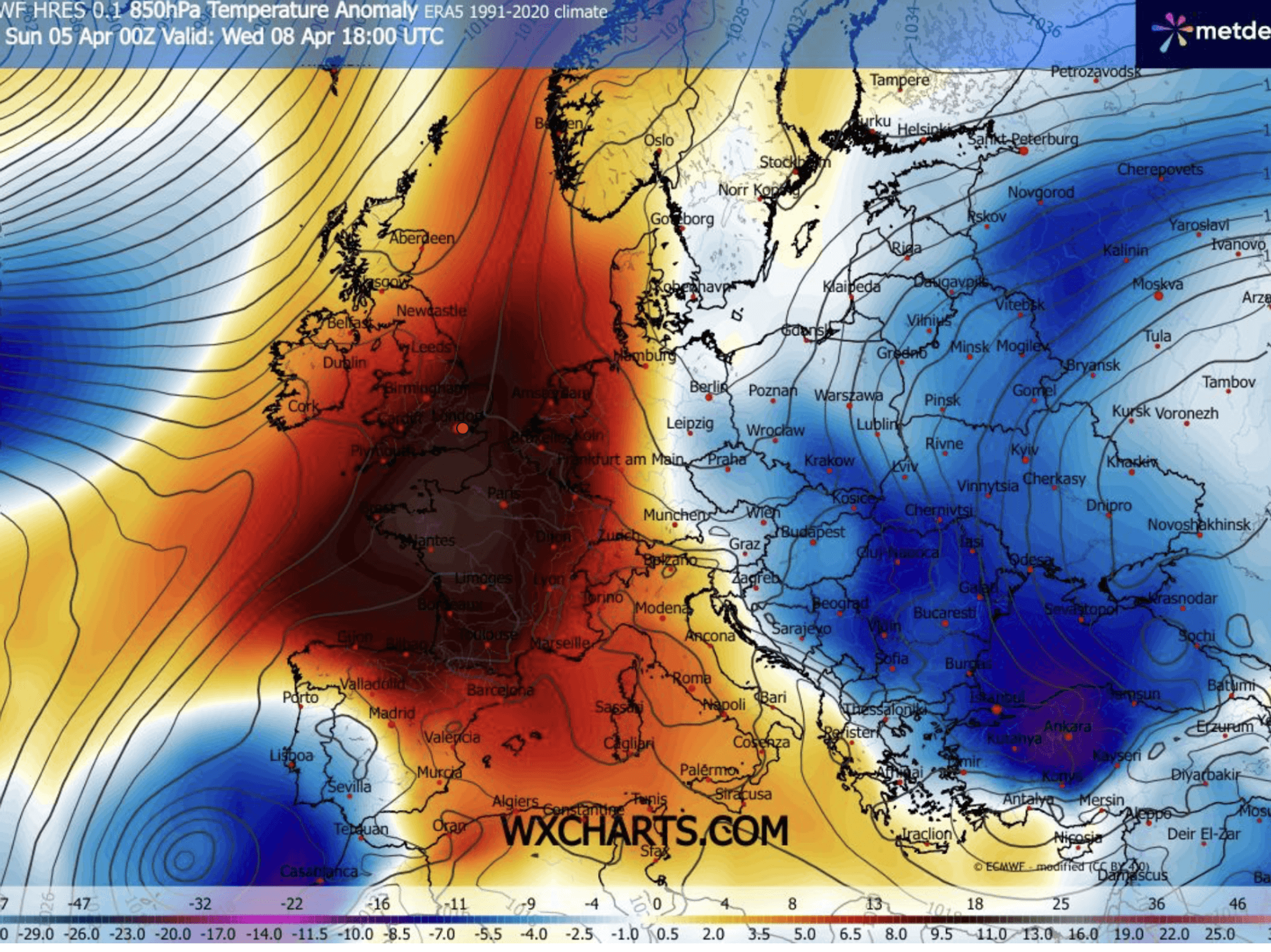 UK weather: Heat plume to bring early taste of summer as Britain set to see temperatures reach 25C