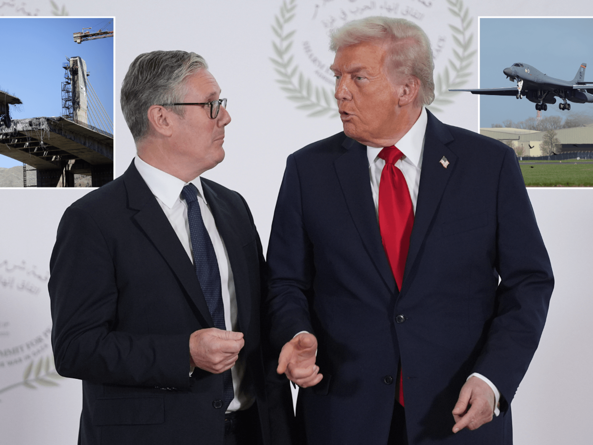 Keir Starmer to ban US using British bases for strikes on Iran's bridges - as Donald Trump prepar...