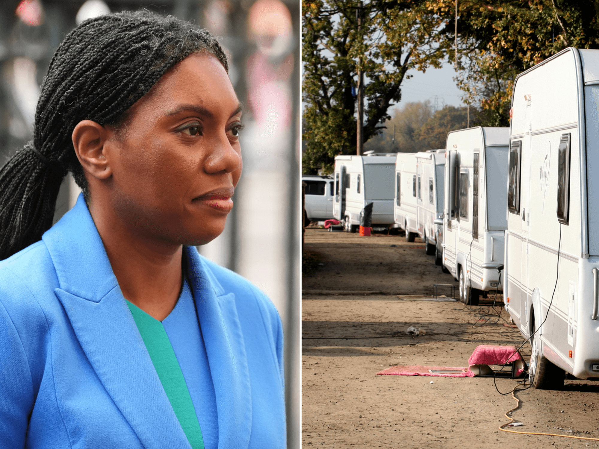 Kemi Badenoch declares war on illegal traveller camps as Britain's towns and villages face 'invasion'