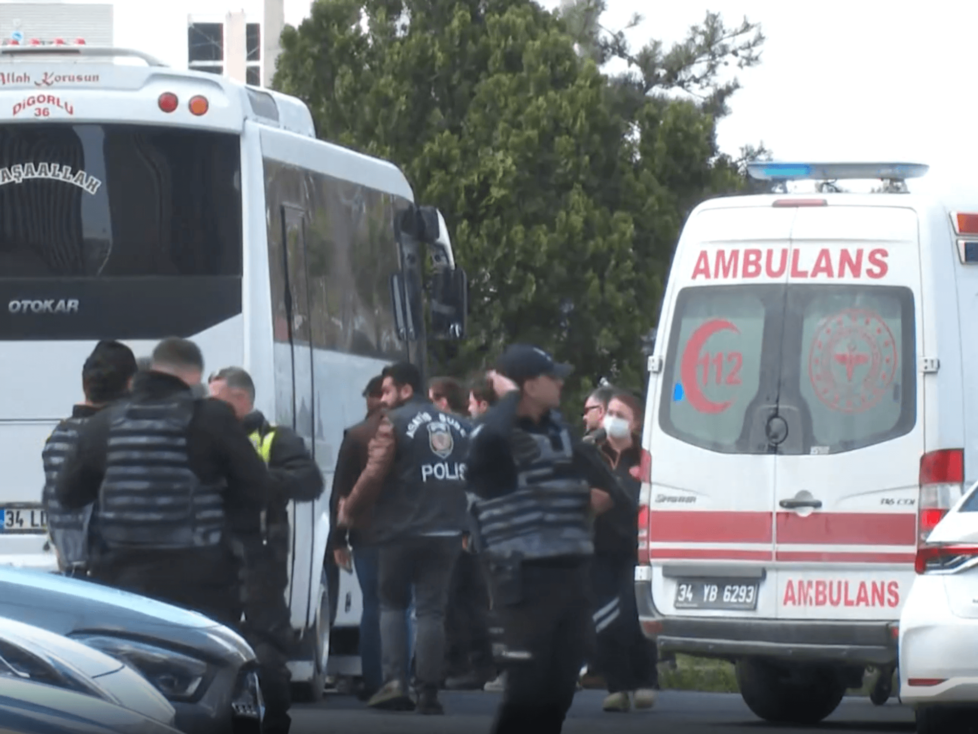 Three people shot dead and two police officers injured near Israeli consulate in Istanbul